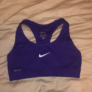 NIKE PRO Purple Sports Bra